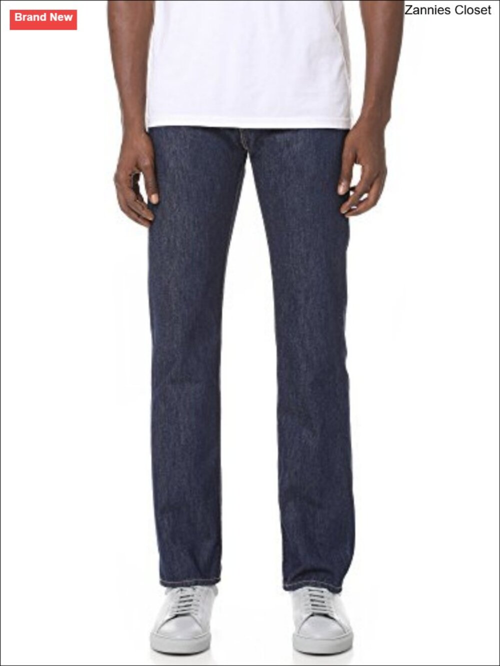 Men's 505 Regular Fit Straight Leg Jeans Cotton Blend
